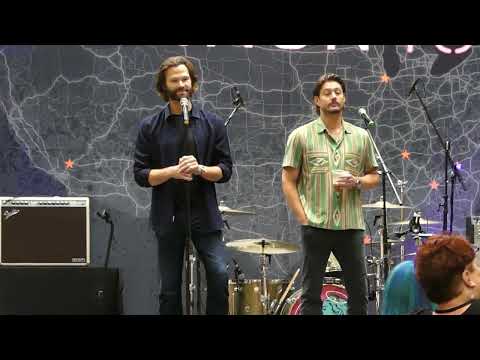 Jared and Jensen Gold Panel  2023 Charlotte #SPNNC #J2 #SpatulaCon