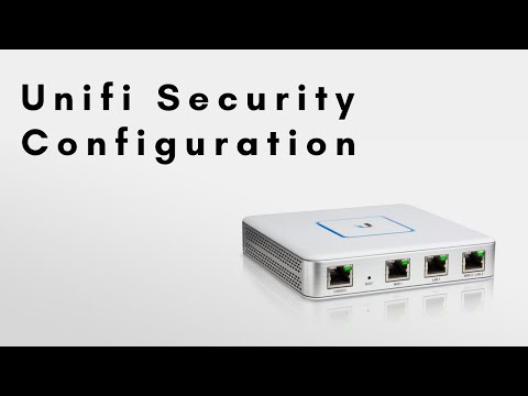 Unifi Security Settings