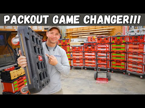 My Custom Packout Dolly System | This System Makes Life Easier Every Day