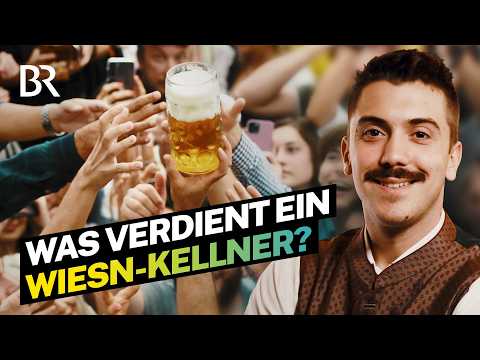Wiesnkellner verrät sein Gehalt für die harte Arbeit auf dem Oktoberfest I Lohnt sich das? I BR