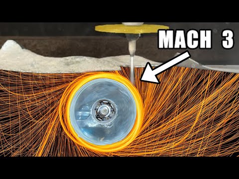 How Fast Can We Spin Bulletproof Glass Before it Explodes?