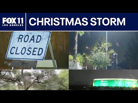Severe storm arrives on Christmas Eve: TEAM COVERAGE