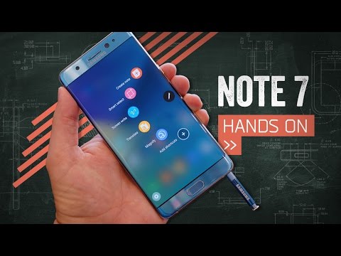 Samsung Galaxy Note 7 Hands-On