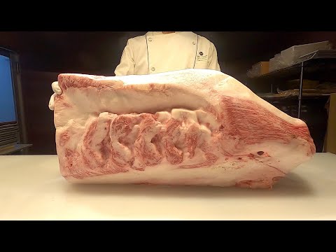 【WAGYU】和牛 マエバラ Brisket スペック法 肉磨き
