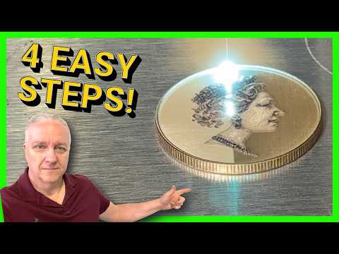 Laser Engrave COINS Like a PRO!