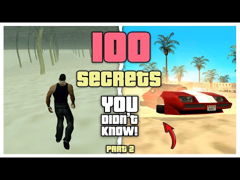 100 Secrets You Didn't Know in GTA San Andreas! (P2)