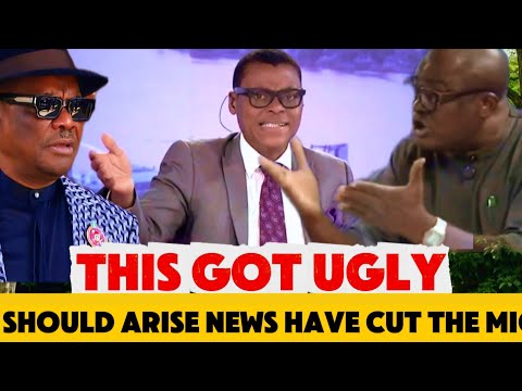 LIVE TV Chaos! Wike Ally Clashes With Rufai Oseni on Arise News (Shocking Moment)