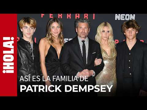 Patrick Dempsey, más allá de 'Anatomía de Grey': descubrimos su numerosa (y perfecta) familia
