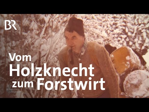 Harte Arbeit: Forstwirte damals und heute | Schwaben + Altbayern | BR