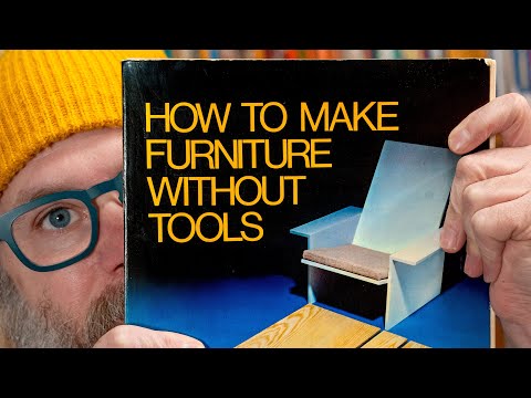 I Bought a CLICKBAIT book from 1975 to Make This Chair.