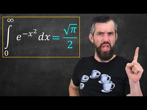 Solving the Gaussian Integral the cool way