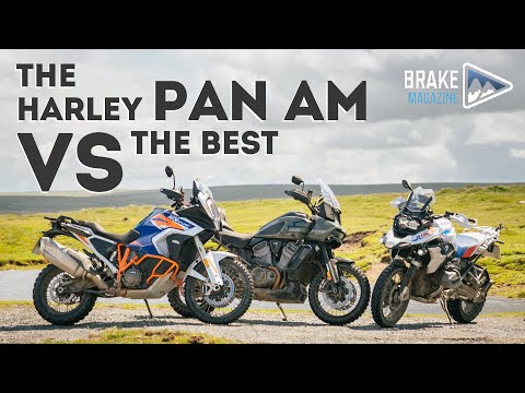 Does the Harley Davidson Pan Am really compare? | Harley vs BMW vs KTM | Full Review
