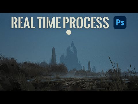 Real-Time Digital Painting Process