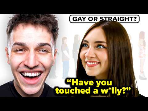 Straight guy tests his gaydar