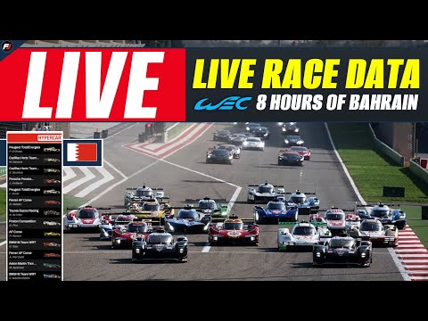 LIVE WEC 8 Hours of Bahrain 2025 Live Race Data