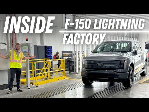 Inside The F-150 Lightning Factory! Full Tour Of The Ford Rouge Electric Vehicle Center