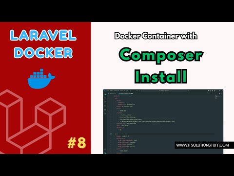 Laravel Docker #8 - Install Composer in Docker Container