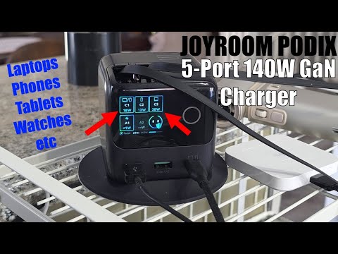 JOYROOM PODIX - A Better, Smarter & Impressive 140W GaN Charging System