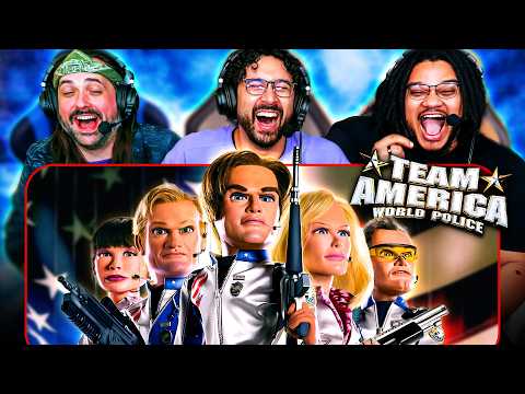 TEAM AMERICA: WORLD POLICE (2004) F*** YEAH!! MOVIE REACTION!! Trey Parker | Matt Stone
