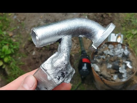 Aluminium casting at home - Custom intake manifold