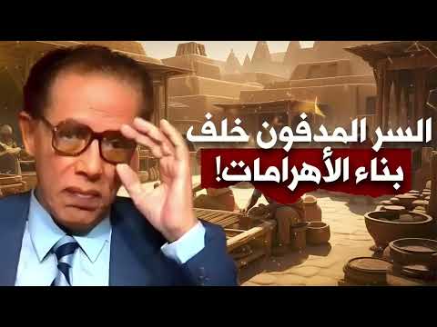 كيف بنيت الاهرامات واسرار مع الدكتور مصطفي محمود