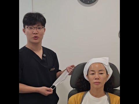 50대 땅콩형얼굴 필러 시술 라이브(무편집) | 관자 뒷볼 팔자 마리오네트 필러 | 자연스러운 풀페이스 필러