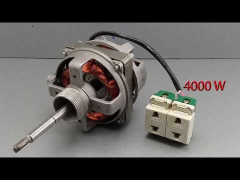 turn a fan into a high power generator 220v 4000w Free Energy