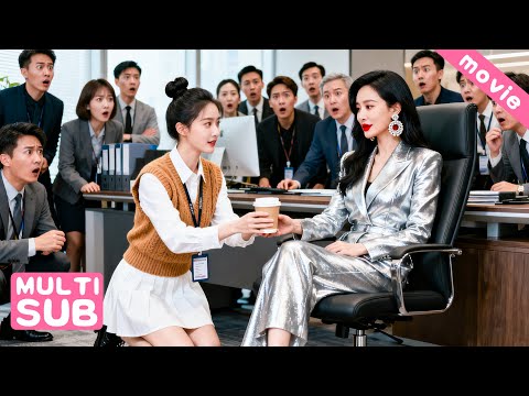 Boss treats intern like maid publicly—her shocking identity is revealed,she kicks him out same day!