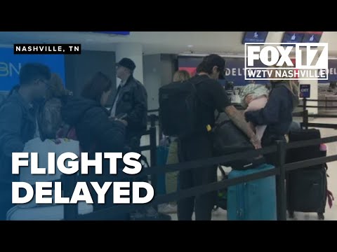 Thousands of travelers delayed at Nashville Airport due to air traffic controller shortage