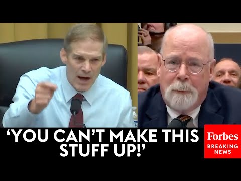'This Is Two Of The Dumbest Things I've Ever Heard Of!': Jim Jordan Rips FBI While Grilling Durham