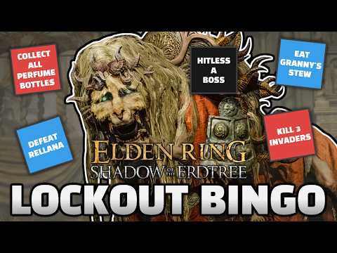 Elden Ring DLC Lockout Bingo is INTENSE.