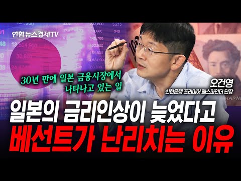일본에 금리인상이 늦었다고 베선트가 난리치는 이유 (오건영) | 인포맥스라이브 251001