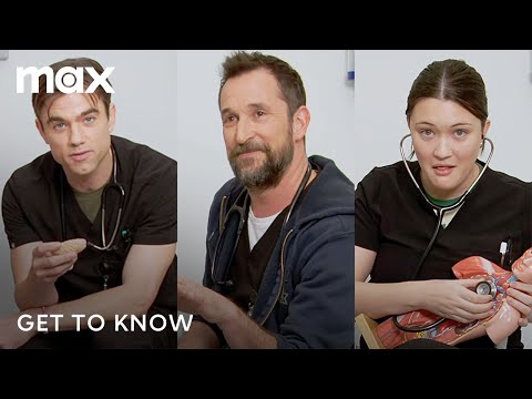 Noah Wyle & the Cast of The Pitt Get To Know | The Pitt | Max
