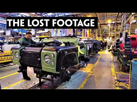 Defender 2016 end of production factory footage | New for 2021