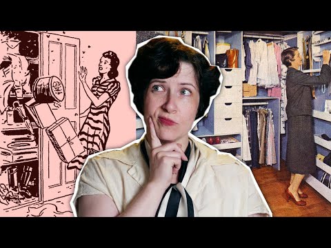 Why were Closets so small "back then"?