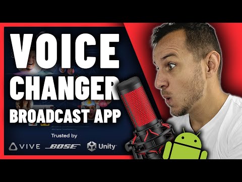 FREE Voice Changer Broadcasting APP using the AgoraIO SDK!