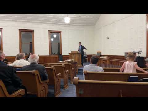 Rev. Craig Scott's ordination charge to Rev. Joshua Smith