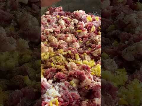 DIY Sausages with Uncle Tavakkul – Homemade from Scratch in Wilderness