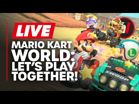 Let's Play Mario Kart World Together!
