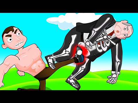 When you kick your boss with 15,000,000 pounds of pressure