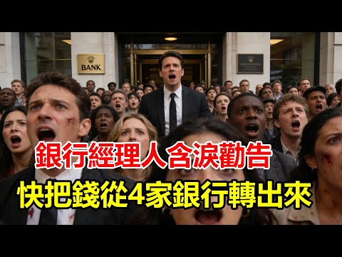 銀行經理人含淚勸告：快把錢從這「4家銀行」轉出來！2026金融風暴第一槍已響，台灣這類存款帳戶最危險，晚一天就領不出來了！#2026金融風暴 #銀行危機 #台灣銀行 #存款帳戶 #金融安全