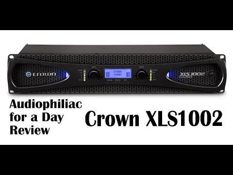 Meet Tim, he reviewed the powerhouse $339 Crown XLS 1002 amp!