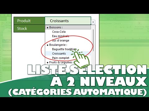 Comment créer une liste déroulante à deux niveaux sur Excel : La méthode simple et visuelle