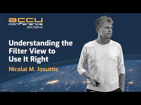 Understanding the Filter View to Use It Right - Nicolai M. Josuttis - ACCU 2024