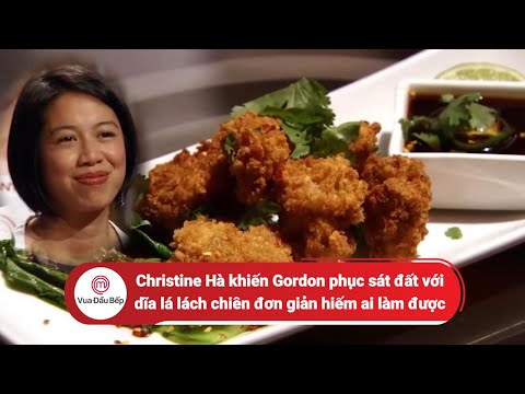 Christine Hà khiến Gordon nể phục với dĩa lá lách chiên đơn giản hiếm ai làm được | Vua Đầu Bếp Mỹ