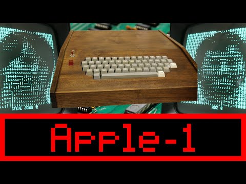 Original Rare Apple 1 Computer Demo at Vintage Computer Festival VCF East