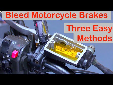 Delboy's Garage:- How-To Bleed Motorcycle Hydraulics..."3 Ways" !