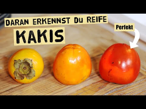 Why most people eat persimmons wrong! This is how you can tell if a persimmon is really ripe and ...