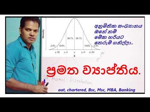 Normal distribution เถดเทโเถปเถธเถญ เทเทโเถบเทเถดเทเถญเทเถบ @statsenaka2894