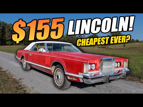 CHEAPEST Lincoln EVER! Will $155 Make It Run and Drive?